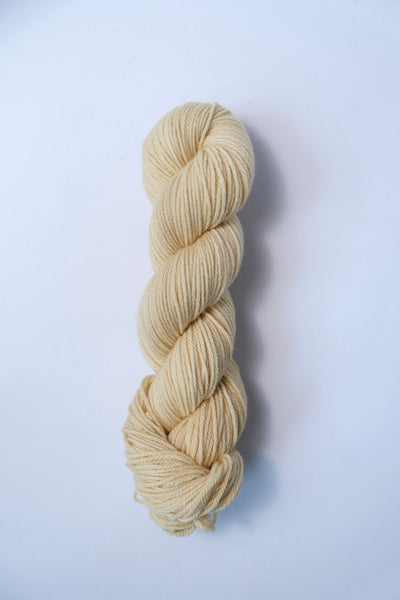 Undyed Targhee Worsted Wool yarn - 230 yd/100g