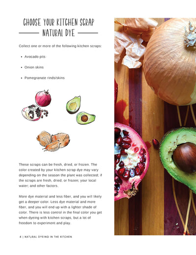 Natural Dyeing in the Kitchen