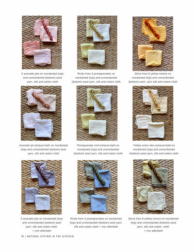 Natural Dyeing in the Kitchen
